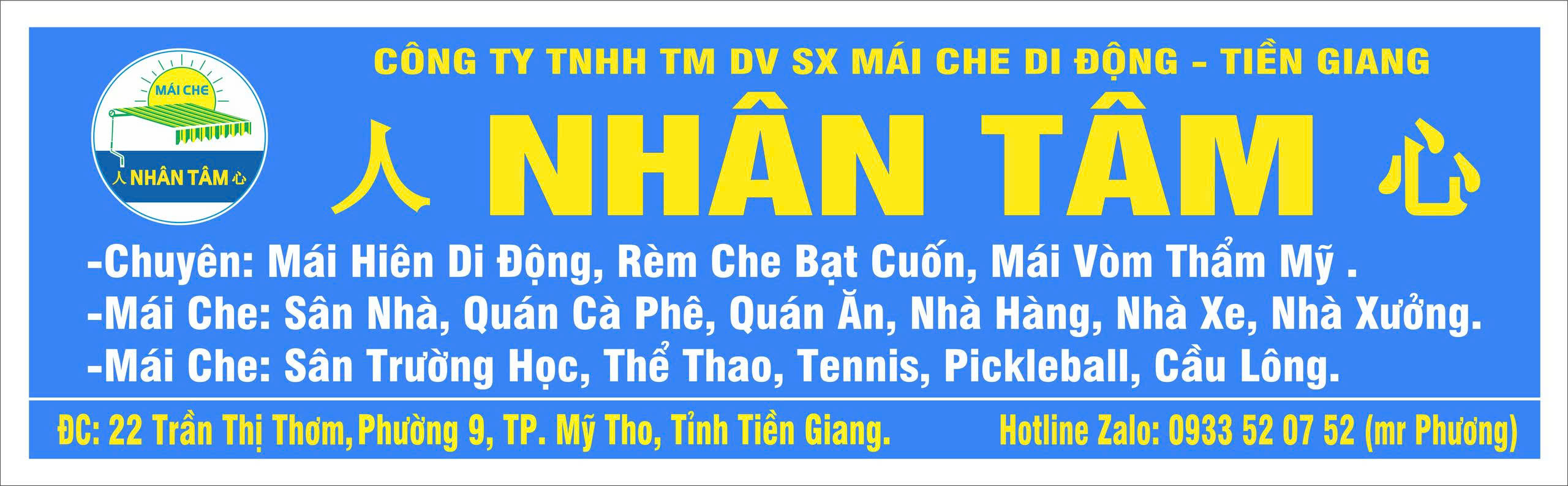 Mái che Long An Nhân Tâm
